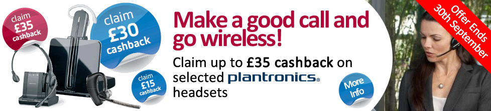 Plantronics Cashback Offer 2013