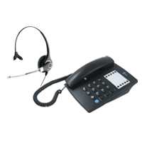 Agent 500 Headset and Agent 1000 Telephone Bundle