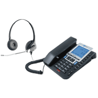 Agent 600 Headset and Agent 1100 Telephone Bundle