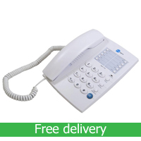 Agent 1000 Analogue Telephone - White