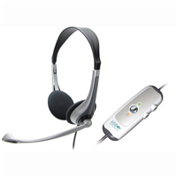 Agent 302 USB Binaural Wired PC Headset - Discontinued