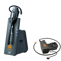 Agent W880 DECT Wireless Desk and PC headset inc Lifter