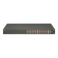 Avaya Ethernet Routing Switch 4526T-PWR with 24 10/100 802.3af PoE ports