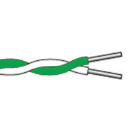 Unbranded CW1109 Jumper wire White/Green 500M