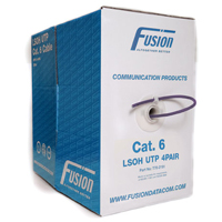Unbranded 4 Pair UTP Cat 6 LSOH Cable 305M - Violet