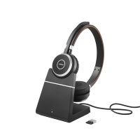 Jabra Evolve 65 SE MS Stereo with Jabra LINK 380 USB-A and Charging Stand