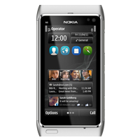 Nokia N8 SIM free/Unlocked Mobile phone - Sliver