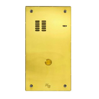 North Supply Pantel Brass 1 Button Flush Mount