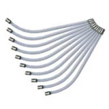 Poly Voice Tubes Clear - Pack of 10