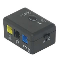 TUK VOIP/PSTN switch for headsets (HAH-EZPC)