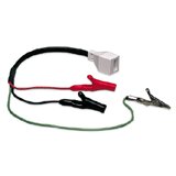 Unbranded Cord set 6/10E BT socket - 3 x crocodile clips