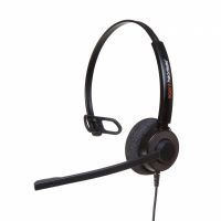 Agent 350 Monaural Noise Cancelling Headset with Free Bottom Cord