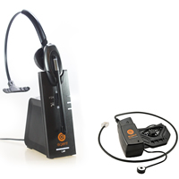 Agent W860 DECT Wireless headset with handset lifter