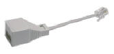 Unbranded RJ11 plug to BT Socket out Balun suitable for ATA-2