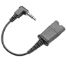 Jabra QD Straight to 3.5MM Jack Cord