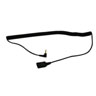 Agent QD to 3.5mm - Bottom Cable for Alcatel / Deskphone