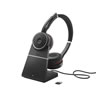 Jabra Evolve 75 MS Stereo Headset With Stand