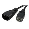 Unbranded 14 AWG Power Cord Extension Cable - C14 to C13