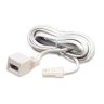 Unbranded 6 Way Telephone Extension Leads