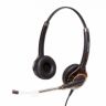 Agent 650 Plus Binaural Voice Tube Headset with Free Bottom Cord