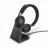 Jabra Evolve2 65 Bluetooth MS Stereo - USB-C With Stand
