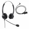 Unbranded Entry Level Double Ear Noise Cancelling Call Centre Headset With 2.5mm