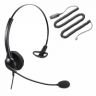 Unbranded Entry Level Single Ear Noise Cancelling Call Centre Headset With HIS